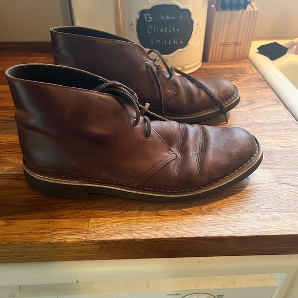 Clarks Desert boots men’s 10.5 - Picture 1 of 8